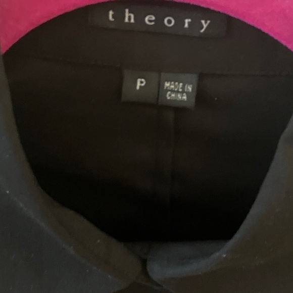 Theory Cotton Stretch Button Up Shirt - Picture 5 of 7